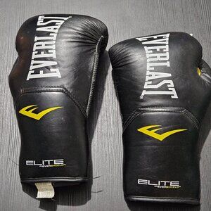 Everlast Elite 14oz Boxing Gloves w/ Evershield Hook & Loop Fastener